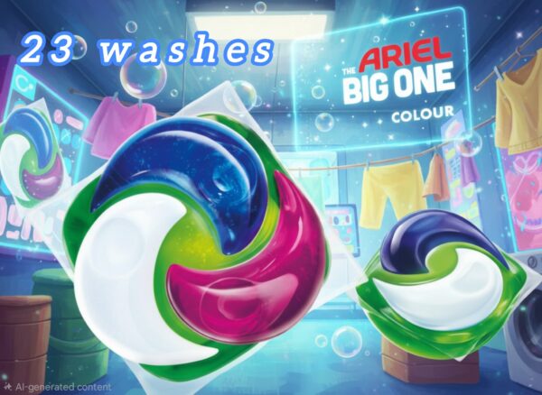 Ariel The Big One PODS, 23 washes, Colour