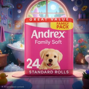 Andrex Family Soft Toilet Tissue 24 Rolls